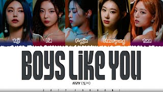 Download lagu ITZY - 'Boys Like You' Lyrics [Color Coded_Eng] (With Korean Translation) mp3