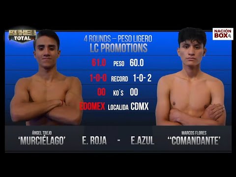 ÁNGEL ¨EL MURCIÉLAGO¨ TREJO VS MARCOS ¨EL COMANDANTE¨ FLORES