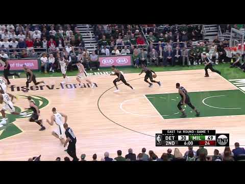 Ersan Ilyasova All Actions Compilation 04/14/2019 Detroit Pistons vs Milwaukee Bucks Highlights