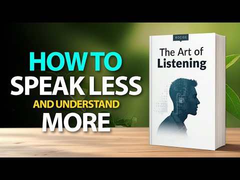Mastering the Art of Listening: Speak Less, Understand More | Audiobook