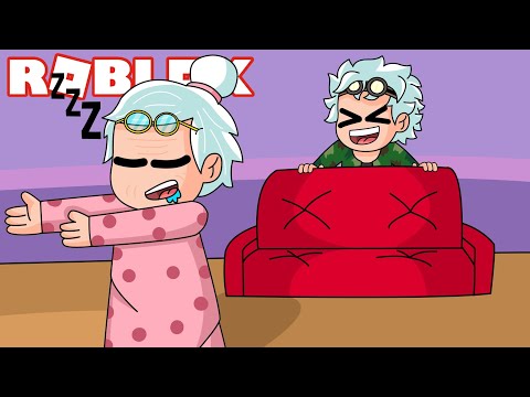 I'M GOING TO MY SLEEPWALKING GRANDMA'S HOUSE! Roblox