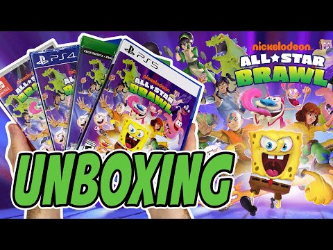 Nickelodeon All-Star Brawl (PS4/PS5/Switch/Xbox) Unboxing