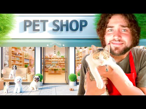 ABRI UMA LOJA DE ANIMAIS! - Pet Shop Simulator