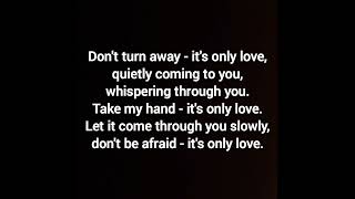 only love- The Scarlet Pimpernel lyrics