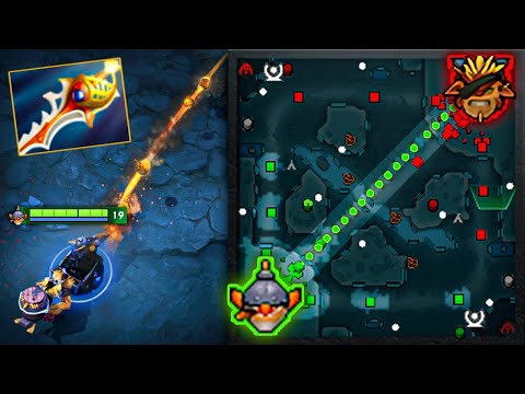 +2000 Attack Range Techies🔥🔥72Kills Machine Gun + Divine Rapier in 7.38b🔥🔥