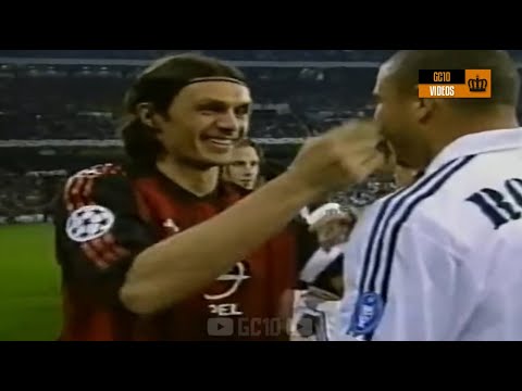 Real Madrid 3   1 AC Milan Rivaldo x Ronaldo ● UCL 2003 Extended Highlights Goals
