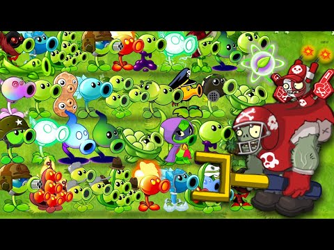 PvZ 2 Random Team Plants Vs All-Star Zombie LEVEL 10 - Which Plant Team Is Best?