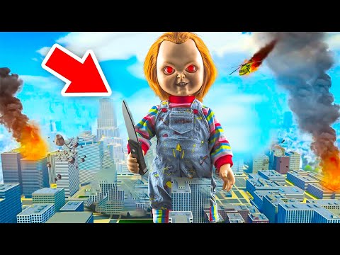 CHUCKY TÖTET ALLE in BRICK CITY! (Brick Rigs Story)