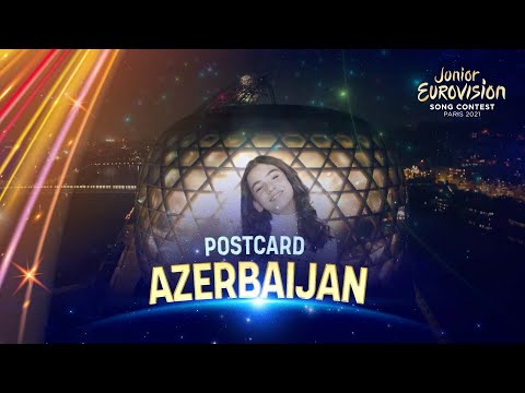 Postcard of Sona Azizova from Azerbaijan