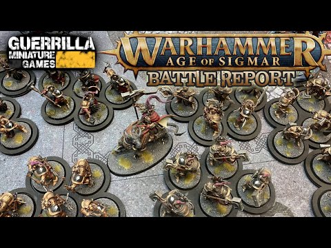 Warhammer: Age of Sigmar 3rd Ed Battle Report - Stormcast Eternals vs. Gloomspite Gitz