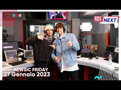 NEWSIC FRIDAY del 27/01/2023: Albe, Ale Basciano, Ginevra Lamborghini e Vincent Arena, Fasma