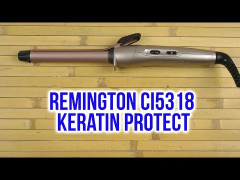 Lokovka Remington keratinas apsaugoti CI5318 video
