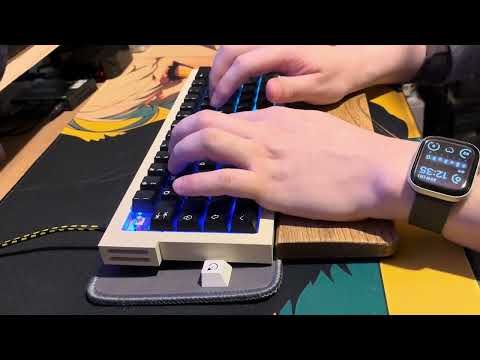 Wooting 60HE+ in desktoptribe DT60 | owlab ti he switch