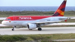 preview picture of video 'AVIANCA Y SU AIRBUS A-318 EL BABYBUS N590EL'