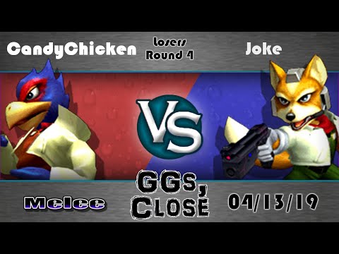 CandyChicken (Falco) vs. Joke (Fox) - Losers Rd 4 - GGs Close
