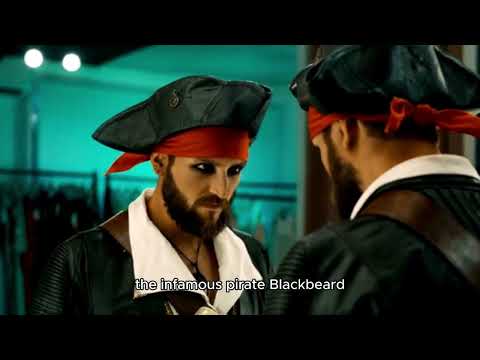 In November 1717, the infamous pirate Blackbeard, whose real name was Edward Teach