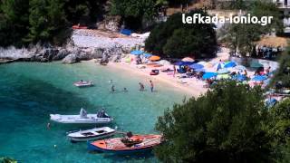 preview picture of video 'Afteli beach @ Lefkada island (Greece)'