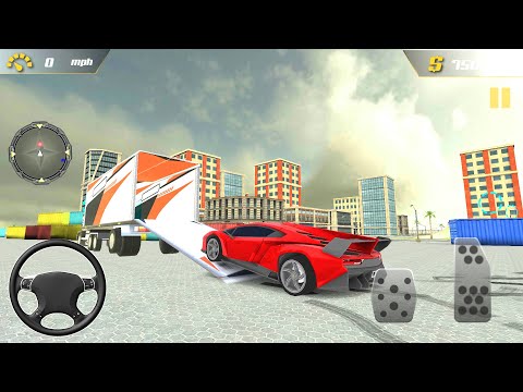 Car Transport Driving Simulator 2021 | Transporting Airplane Truck Driving – Android Gameplay