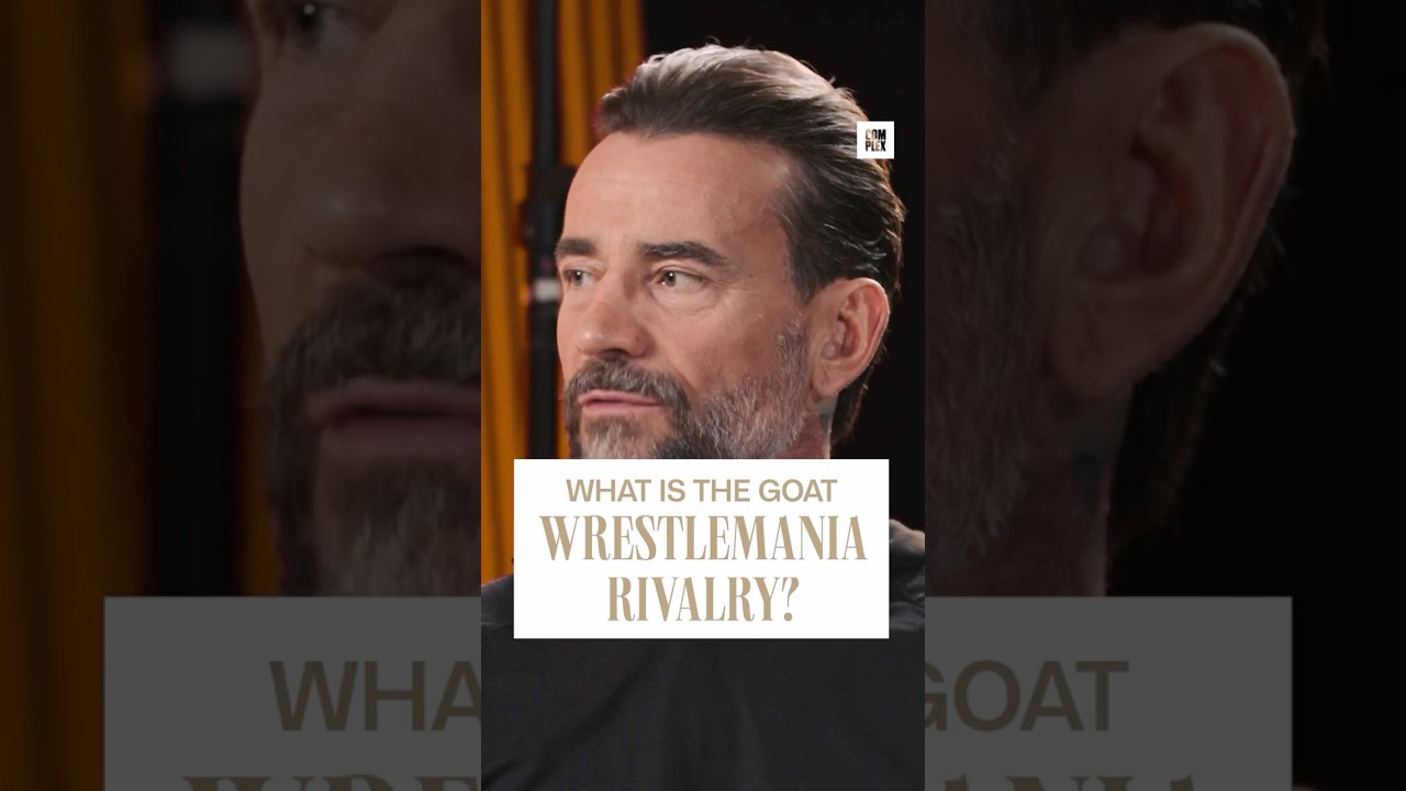 CM Punk & AJ Lee settle the GOAT WrestleMania rivalry #GOATTalk