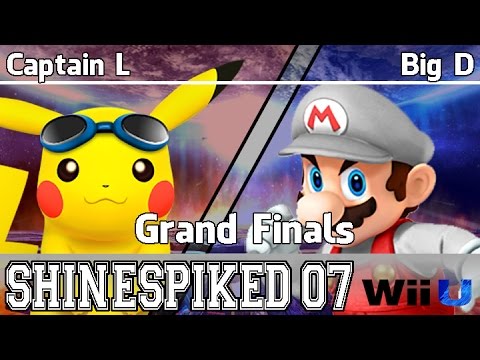 Shinespiked 7 - VSB CACAW | Big D (Mario) vs Captain L (Pikachu) - Grand Finals