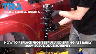 How to Replace Front Strut and Spring Assembly 2009-2020 Dodge Journey