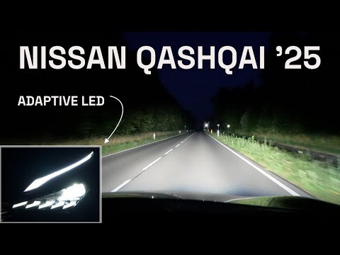 2025 Nissan Qashqai Facelift: Voll-LED Scheinwerfer mit adaptivem Fernlicht-Assistent - Autophorie