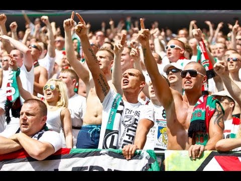 "KKS, KKS, KKS, to Lech Poznań ..." - doping na Legia Warszawa 1-0 Lech Poznań