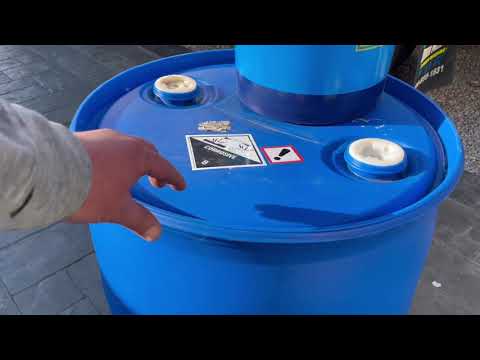 How to make a lid for 55 gallon plastic drum