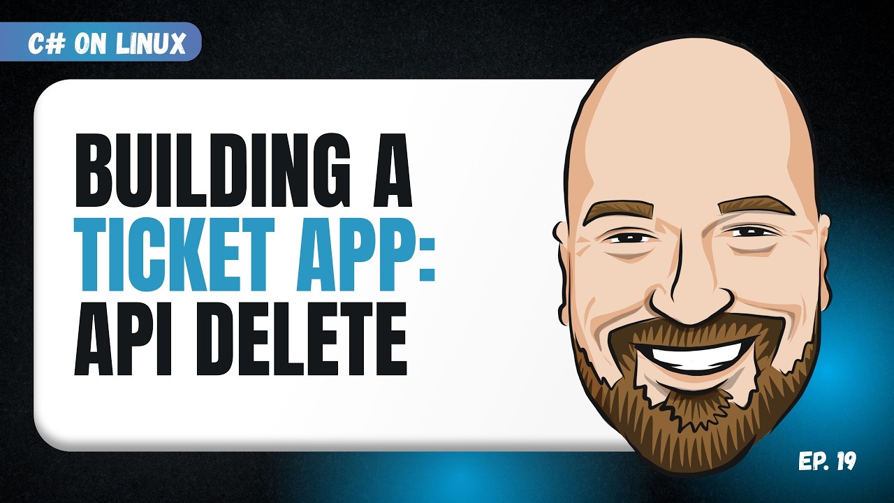Delete API with HTTP DELETE - C# on Linux Episode 19