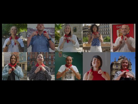 Diez personalidades locales anuncian la llegada de los Sanfermines 