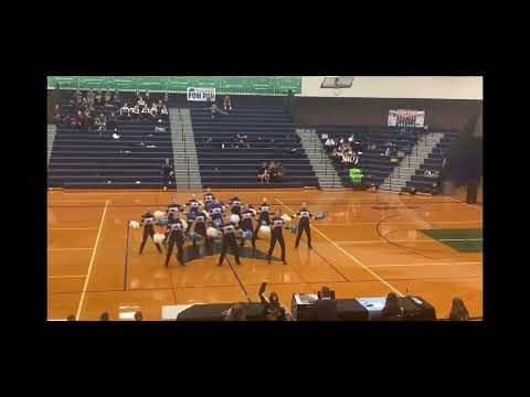 Hemlock Varsity Pom Team 2020 Regionals “Groovy Wonderland”