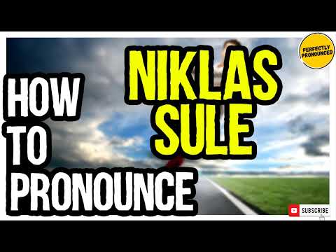 Niklas Süle PRONUNCIATION | How to Pronounce Niklas Süle CORRECTLY  German Footballer