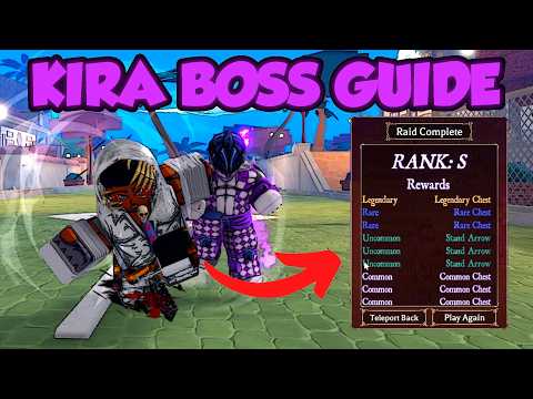 [Bizarre Lineage] HOW TO EASILY SOLO KIRA BOSS RAID (Best Build To Use)