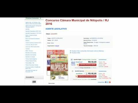 Concurso da Câmara de Nilópolis para Agente Legislativo