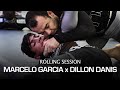 Dillon Danis Rolling Jiujitsu with Marcelo Garcia