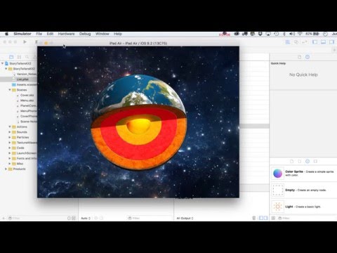 Build a Book App with Xcode Tutorial 4 - Editable Text Rotation Gestures