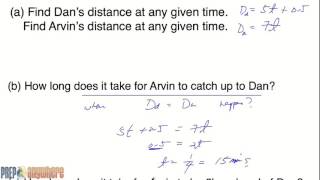 3. Solve a Distance, Speed, Time Problem