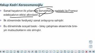 Eğitim Vadisi 11.Sınıf TDE 6.Föy Milli ve Dini Duyarlılıkları Yansıtan Hikaye Konu Anlatım Videoları