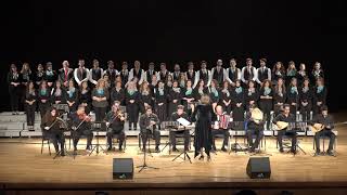 Bursa Uludağ Üniversitesi Türk Müziği Korosu Erkek Koristler - Sarıyer'in Ortasında Var Bir Çeşme