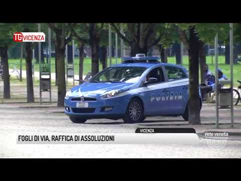TG VICENZA (07/12/2017) - FOGLI DI VIA, RAFFICA DI ASSOLUZIONI