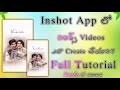 How To Create Lyrics Video In Inshot App Telugu Inshot Lyrics Video Editing