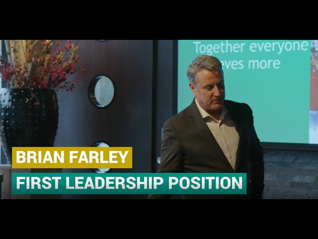 First Leadership Position