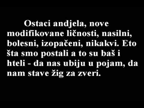 Deniro & Marchelo - Ostaci Andjela (Tekst)
