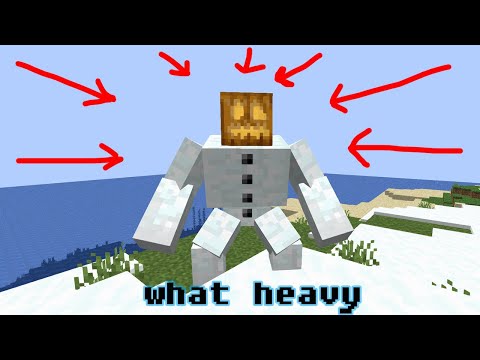 mutant snow golem doesn't like to attack