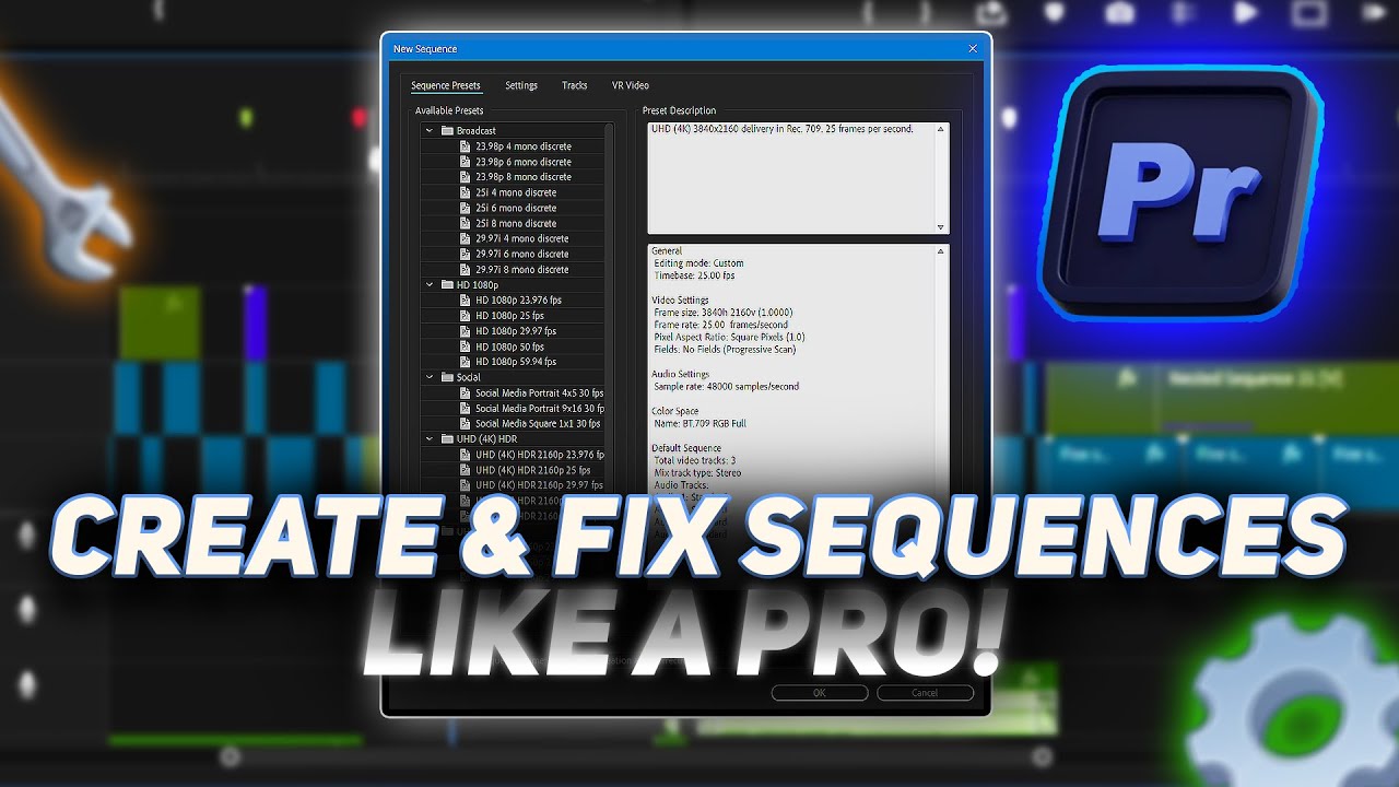 How to Create & Edit Sequences in Adobe Premiere Pro?(Quick Tutorial)
