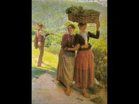 Sò jte a ffà la jerv'a lu cannete