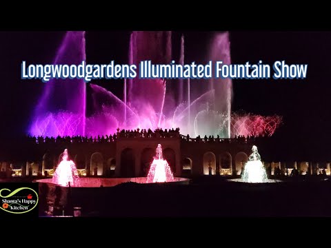 The Magical Illuminated Fountain Show at Longwood Gardens