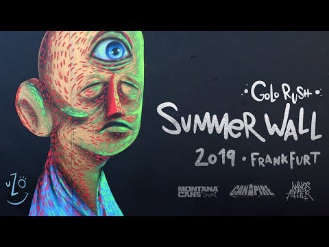 Uzo at Gold Rush - Summer Wall - Frankfurt Graffiti Jam