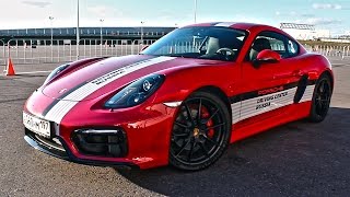 Что умеет Porsche Cayman GTS? Тест драйв Порше Кайман ГТС на Moscow Raceway