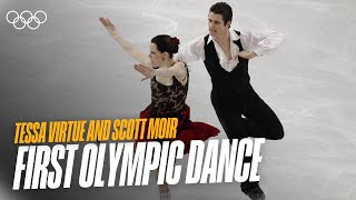A New Era on Ice ⛸️🇨🇦 | Tessa Virtue and Scott Moir's First Ever Olympic Routine | Olympic Debuts
